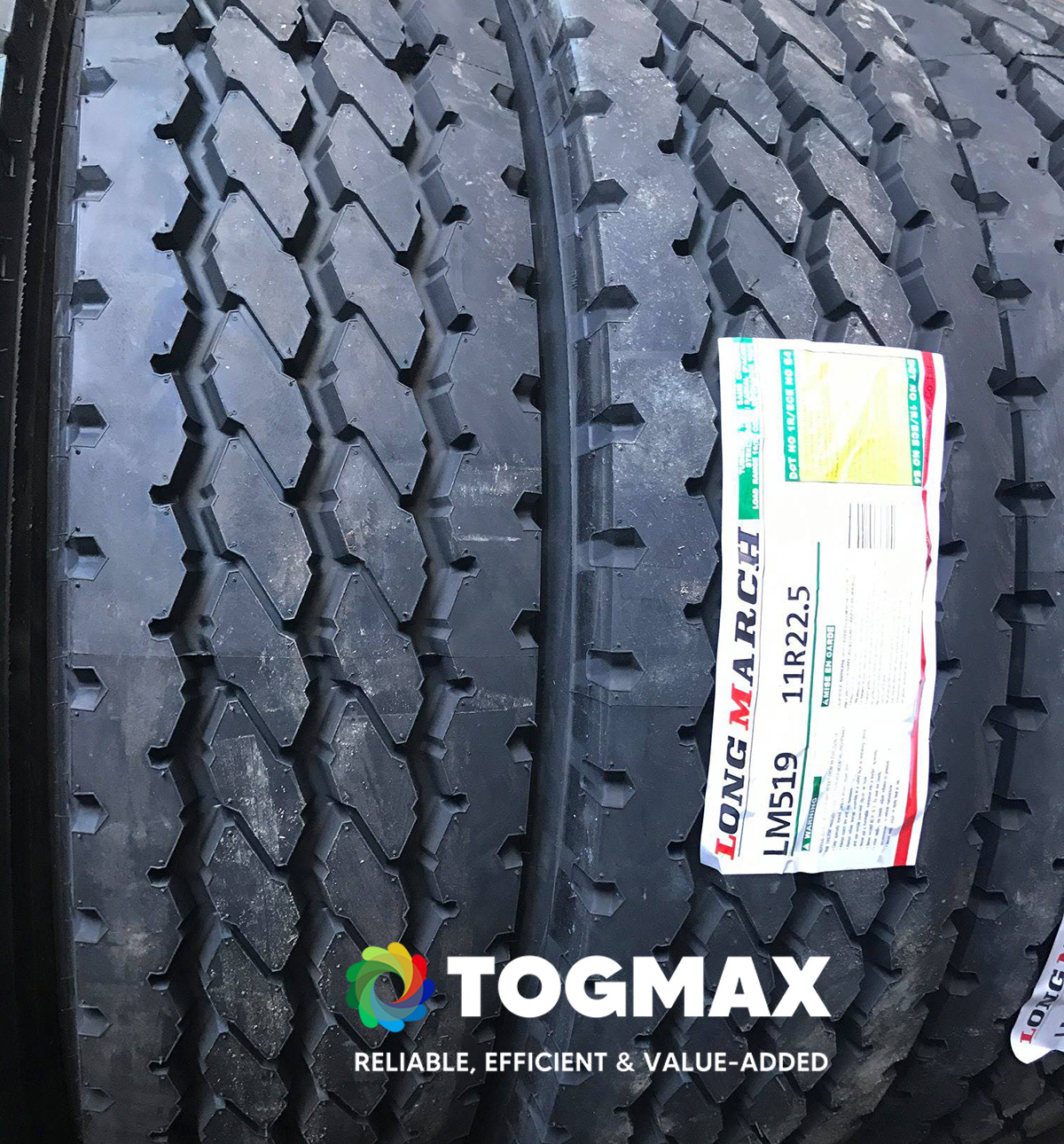 Longmarch LM519 New Zigzag All Position Regional Longhaul Truck Tyres