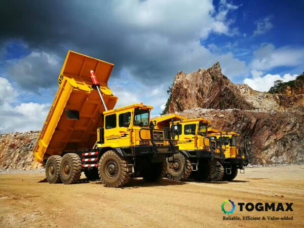 Tonly TL849 6X6 All Terrains Mining Wide Body Dump Trucks for Sale