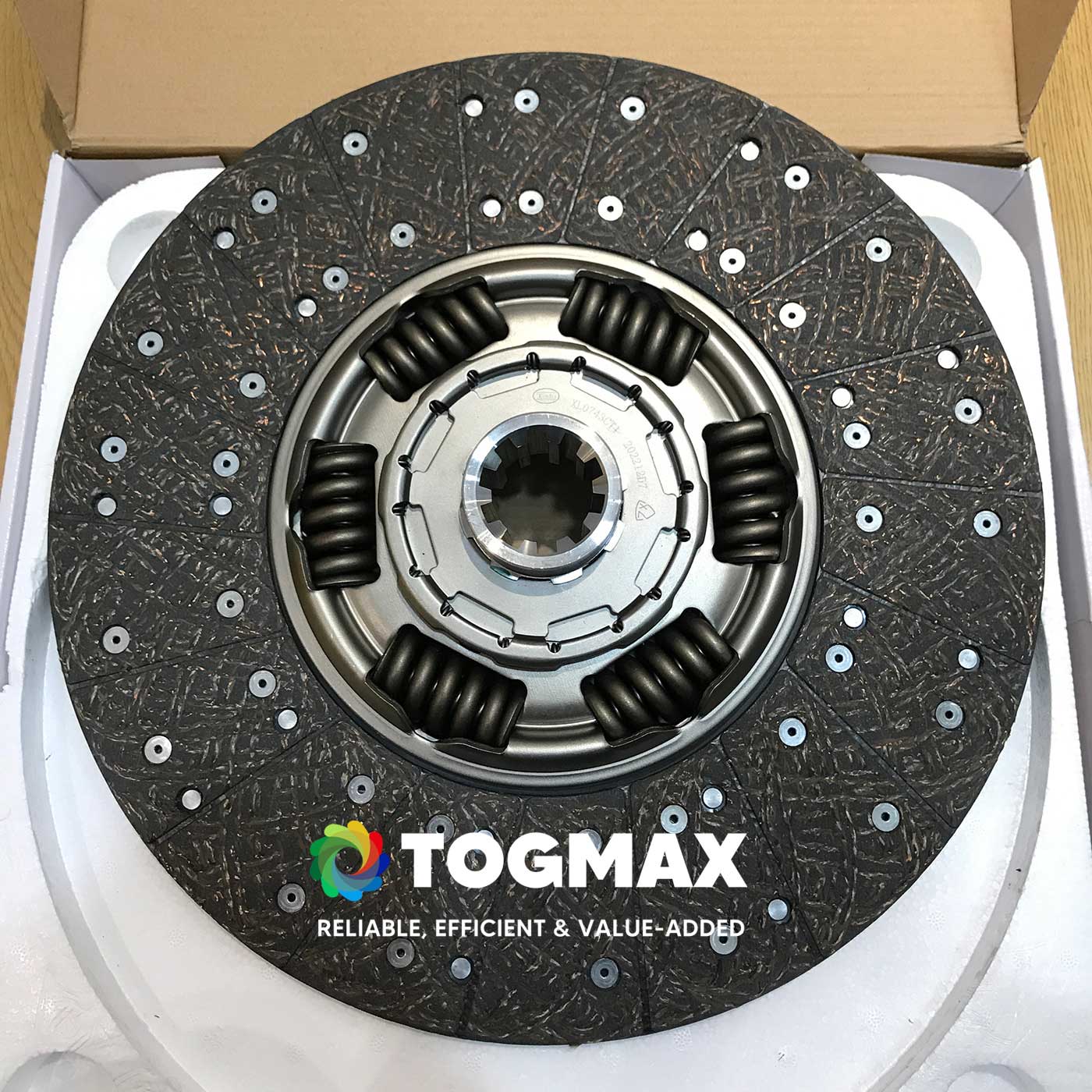 WIZEVER China Genuine Beiben Sinotruk Dongfeng 430 Clutch Disc Assembly 430x240x50.8-10